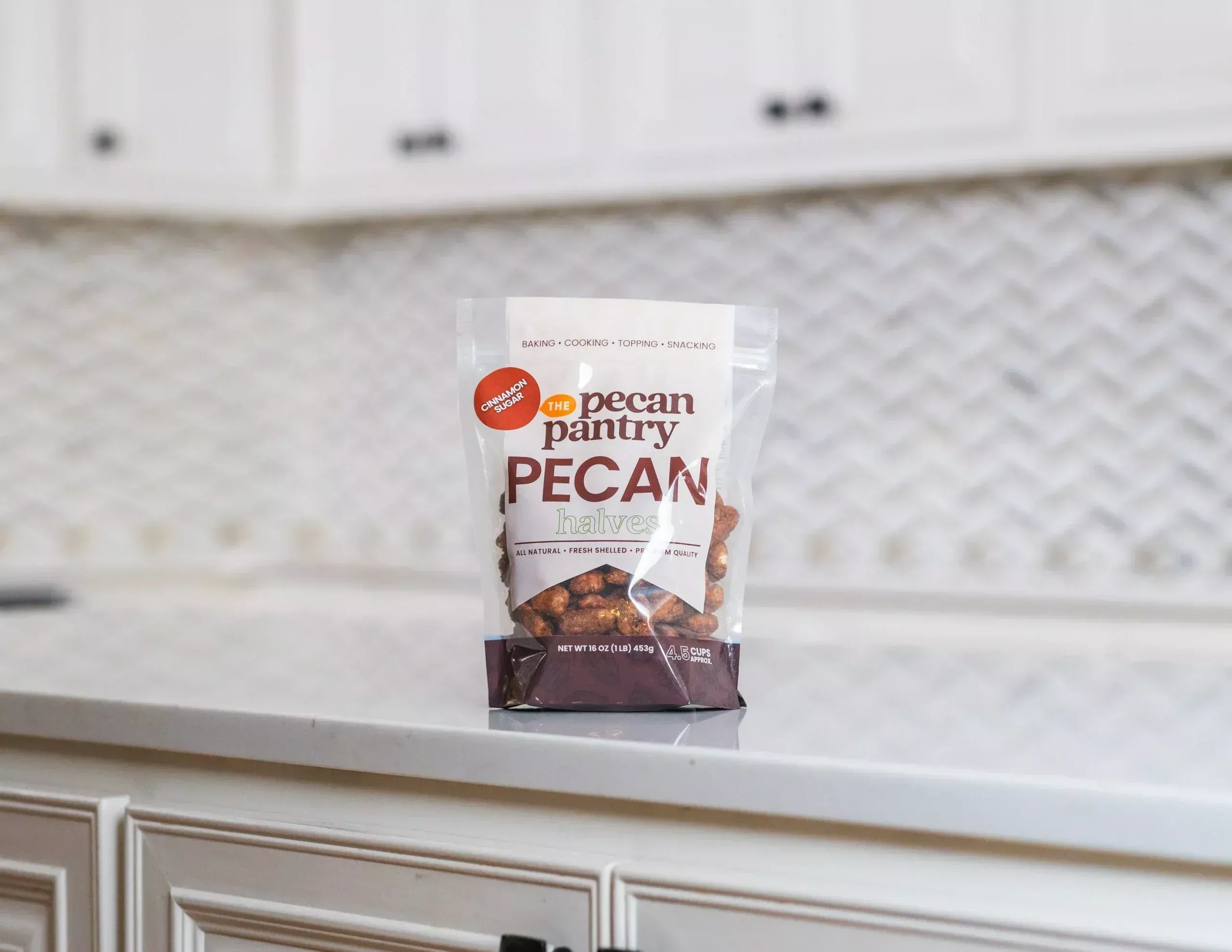 1 lb Premium Cinnamon Sugar Pecans