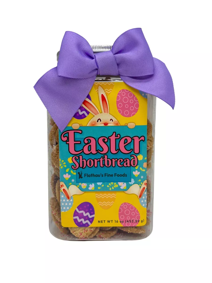 16oz Easter Shortbread Jar