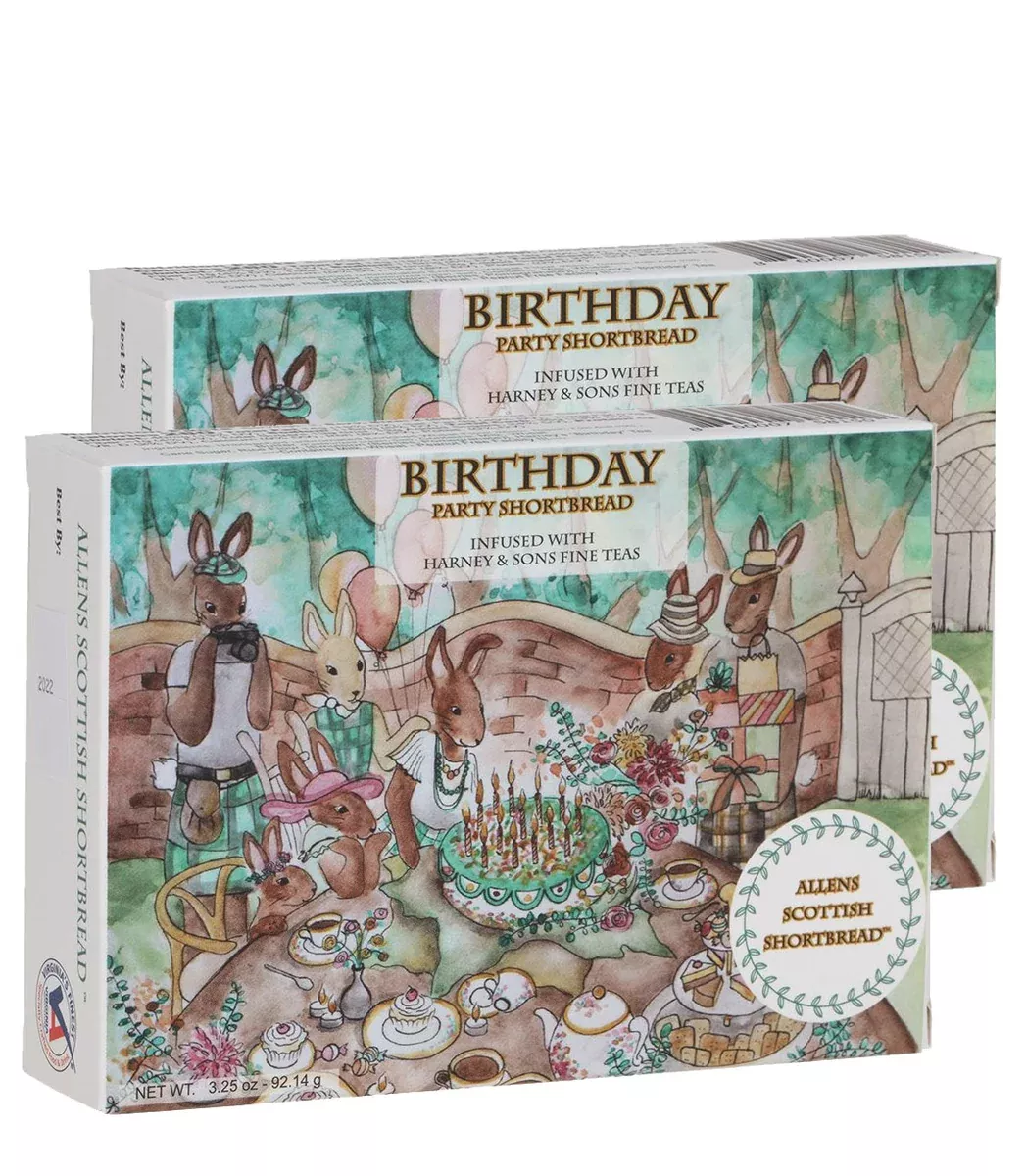 2 Pack | B-Day Shortbread