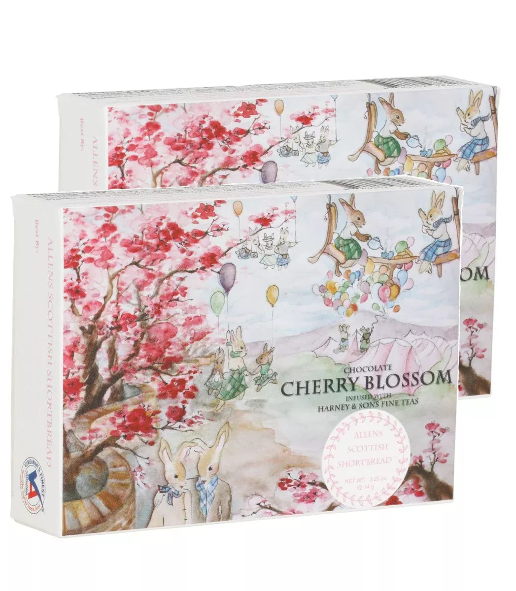 2 Pack | Cherry Blossom Chocolate Shortbread