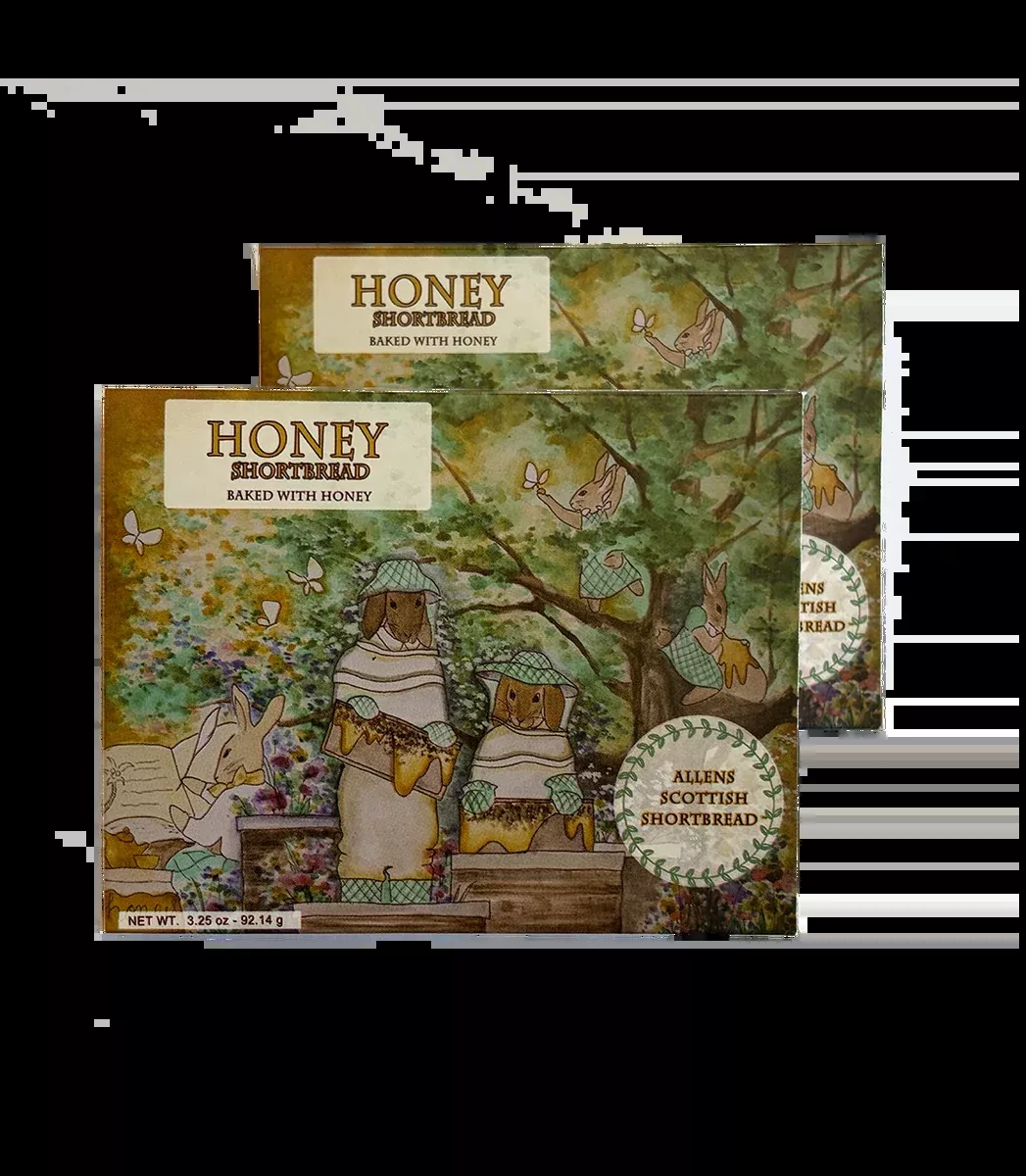 2 Pack | Honey Shortbread Boxes