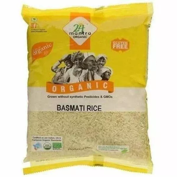 24 Mantra Organic Basmati Rice - 1 kg
