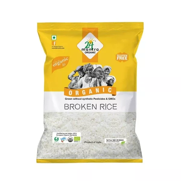 24 Mantra Organic Broken Rice - 1 kg