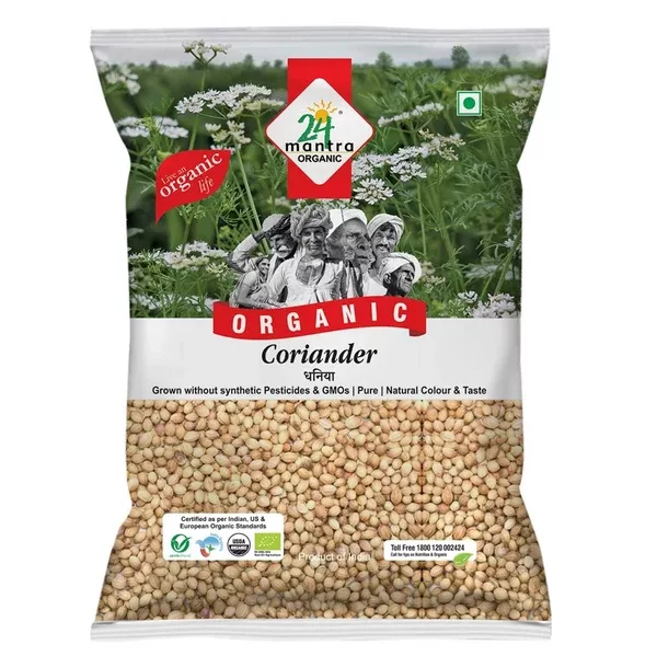 24 Mantra Organic Coriander Seed - 100 gm