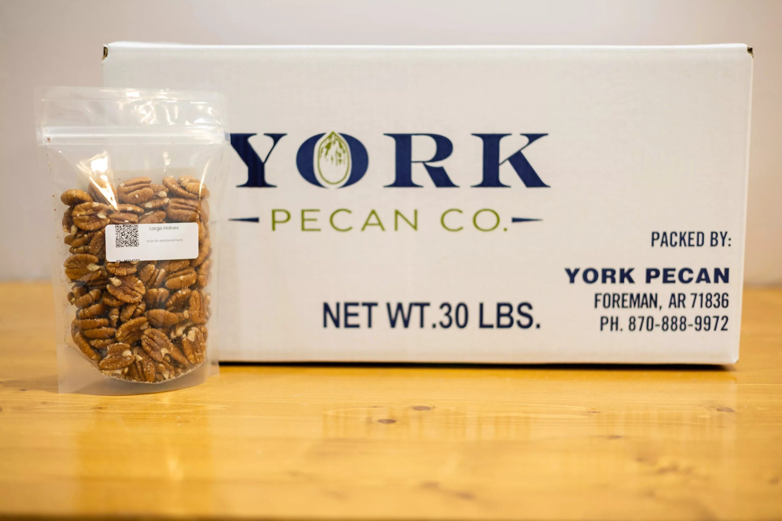 24 Pounds - Packaged Kanza Halves