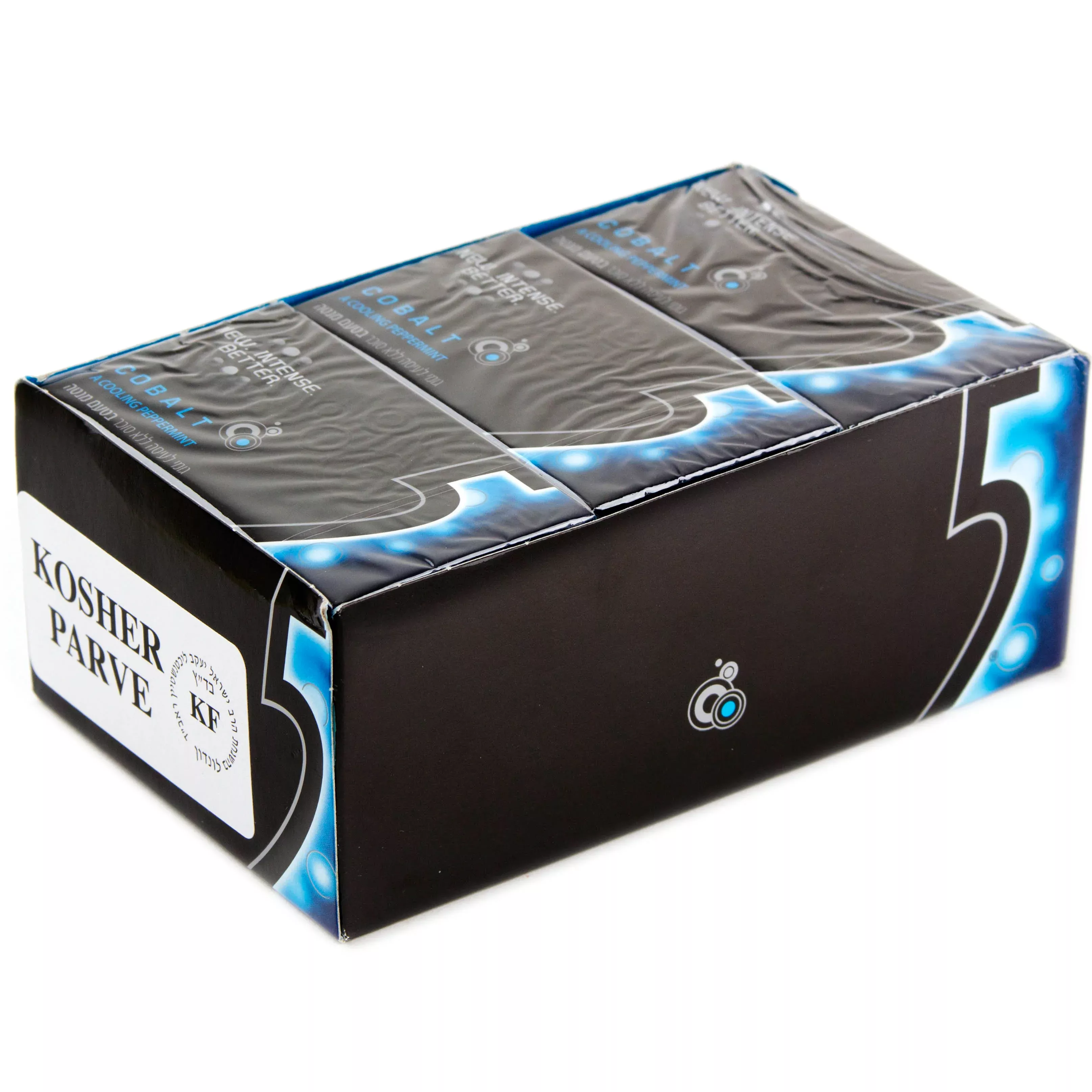 5 Cobalt Mint Mini Gum Sticks - 15CT Box