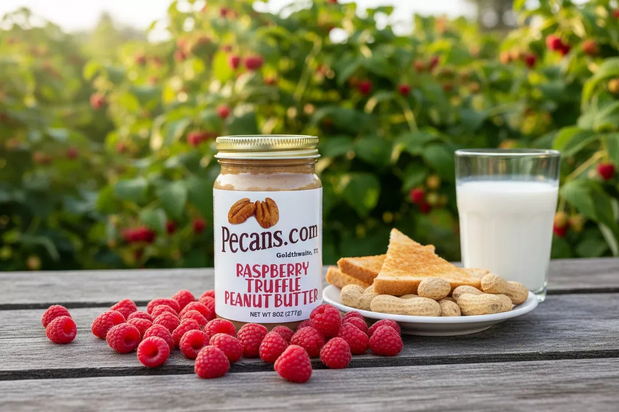 8oz Peanut Butter Raspberry Truffle