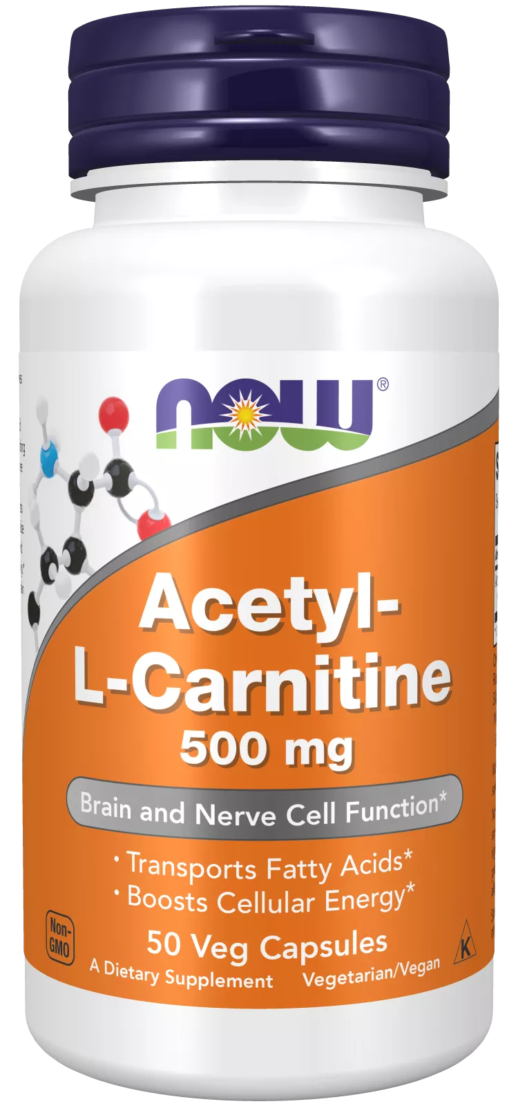 Acetyl-L-Carnitine 500 mg Veg Capsules