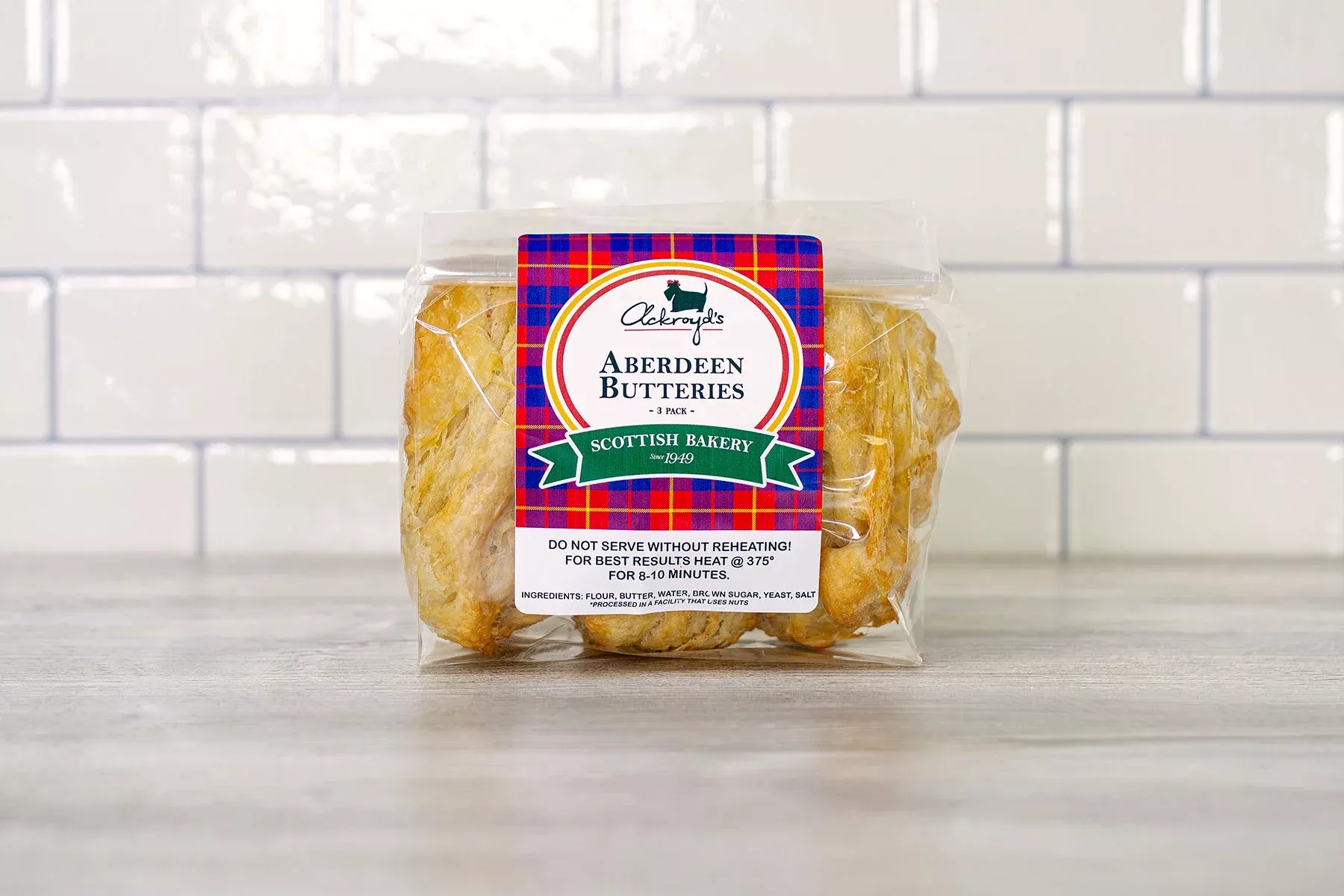 Ackroyd's Aberdeen Butteries (3 pack)