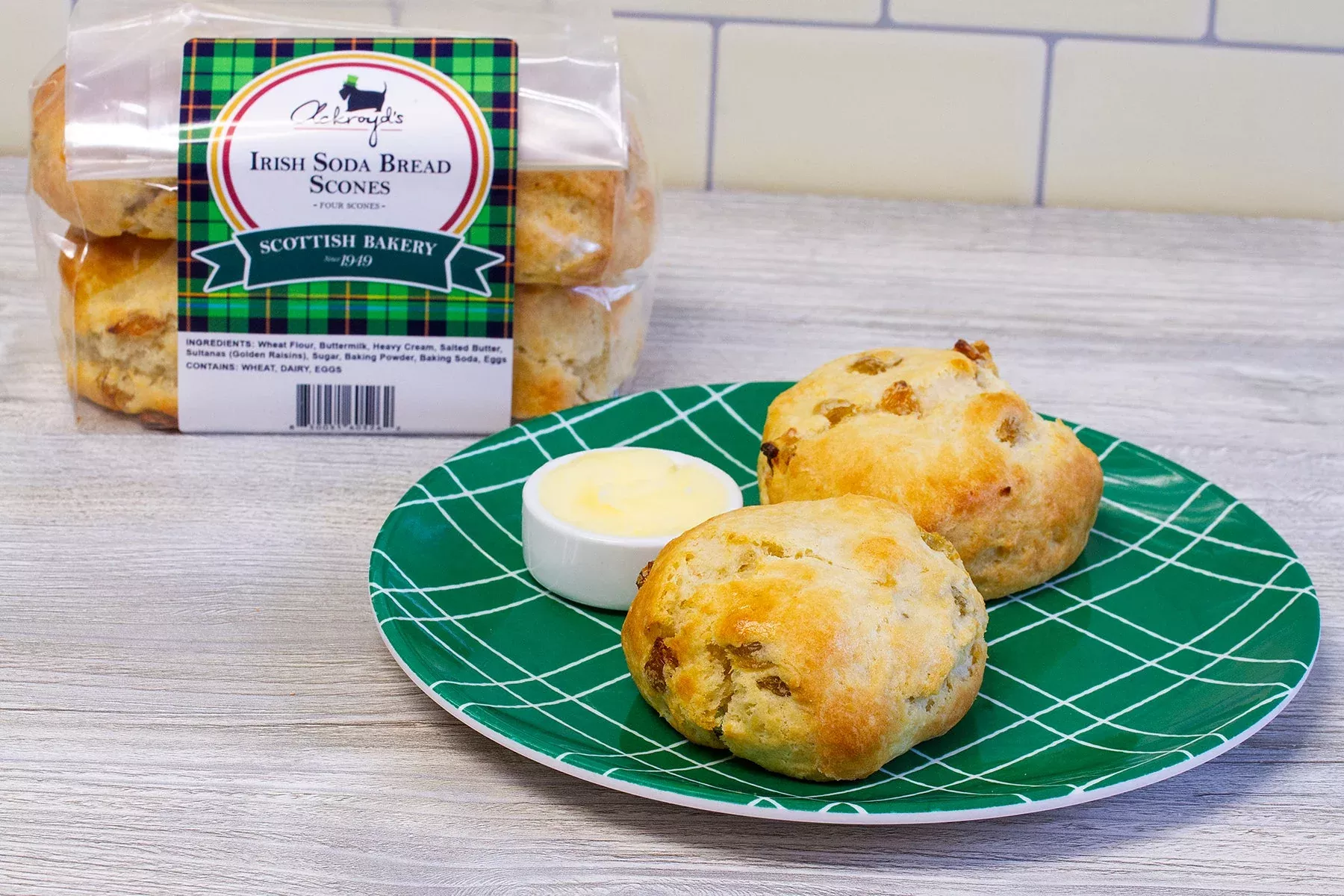 Ackroyd's Scones: Irish Soda Bread (4 Pack)