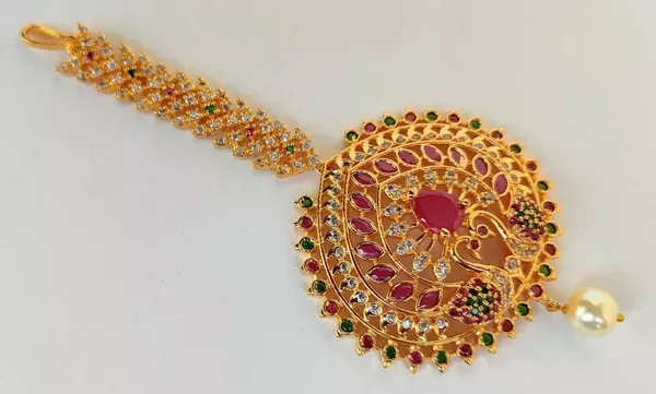 Ad Bridal Maang Tikka