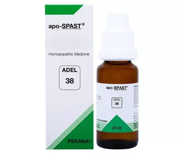 Adel Homeopathy 38 Apo-Spast Drops - 20 ml