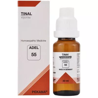 Adel Homeopathy 55 Tinal Drops - 20 ml