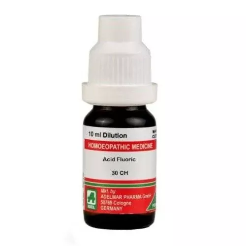Adel Homeopathy Acid Fluoric Dilution (10 ml) - 30 CH - 10 ml