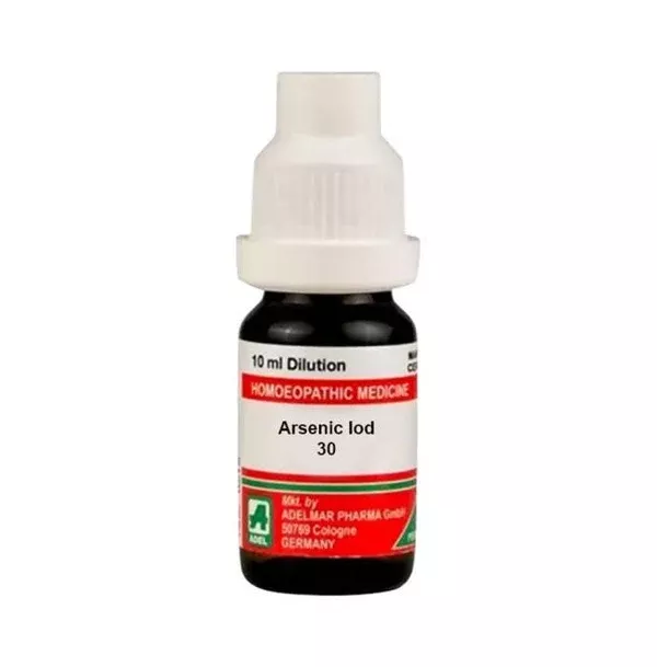 Adel Homeopathy Arsenic Iod Dilution 10 ml - 30 CH - 10 ml