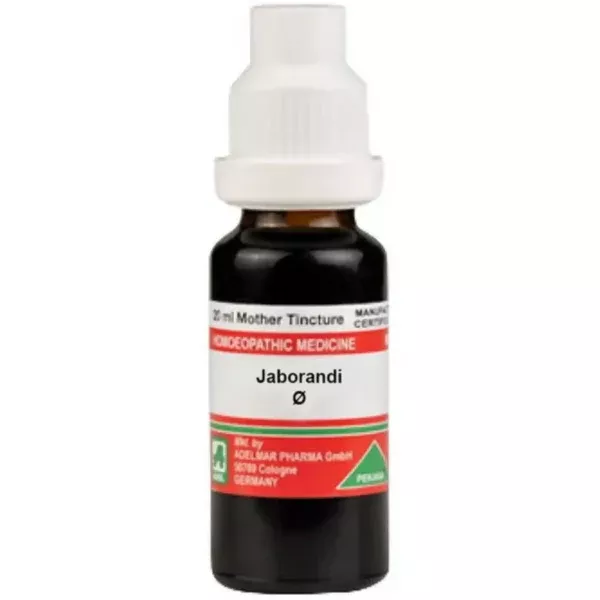 Adel Homeopathy Jaborandi Mother Tincture Q - 20 ml