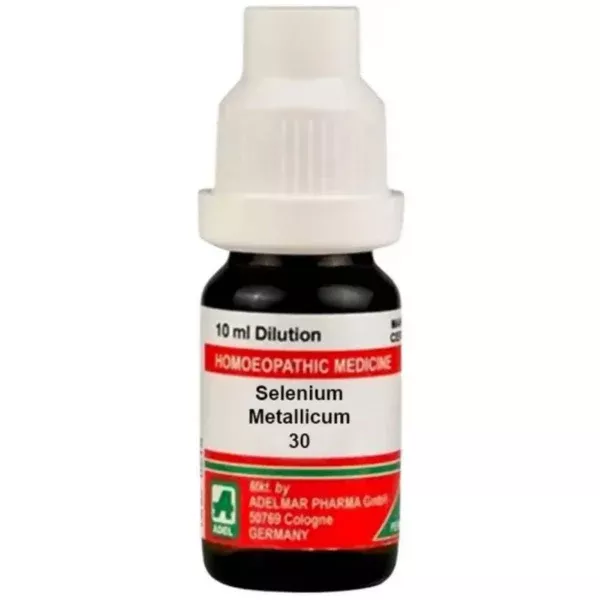 Adel Homeopathy Selenium Metallicum Dilution - 30 CH