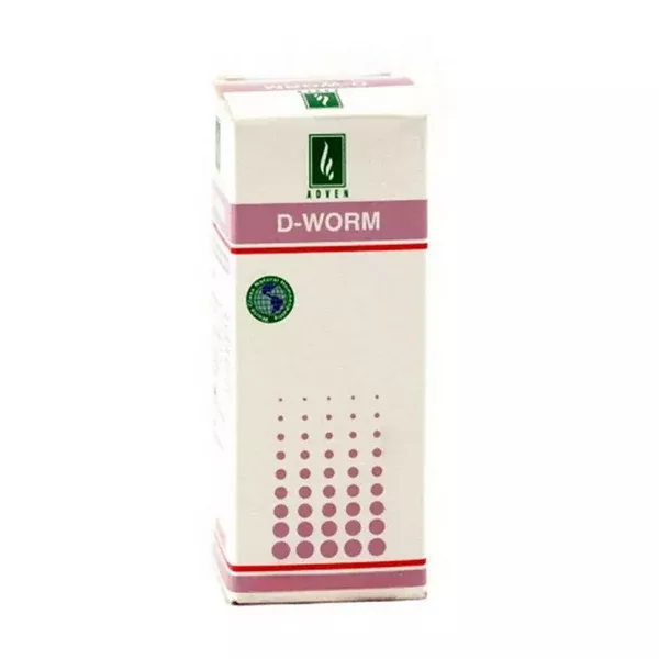 Adven Homeopathy D-Worm Drops - 30 ml