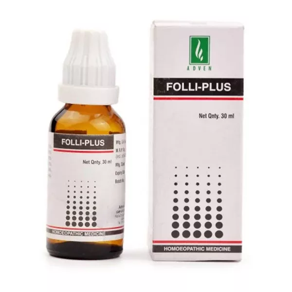 Adven Homeopathy Folli-Plus Drops - 30 ml