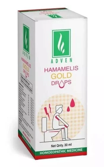 Adven Homeopathy Hamamelis Gold Drops - 30 ml