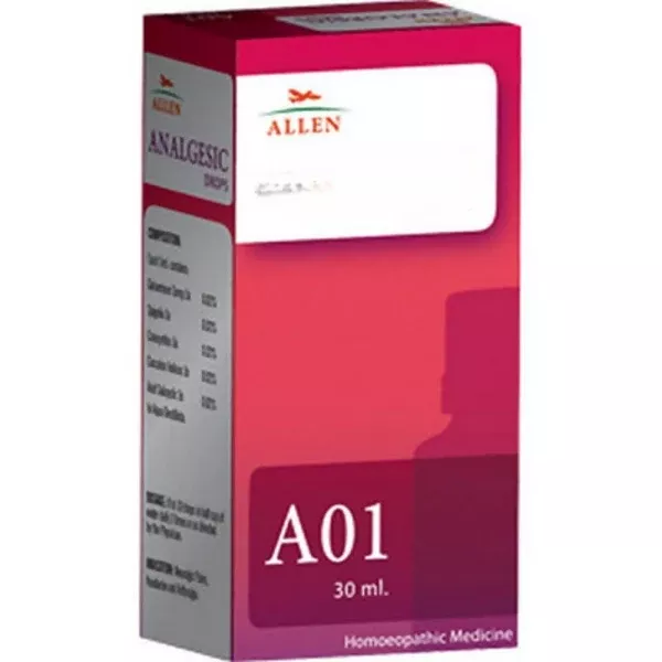 Allen Homeopathy A01Drops - 30 ml