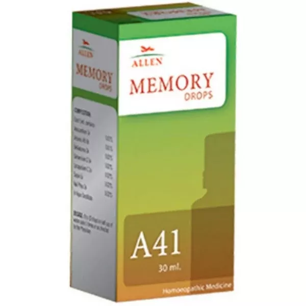 Allen Homeopathy A41 Memory Drops - 30 ml