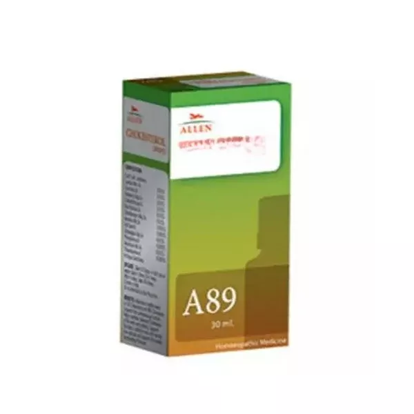 Allen Homeopathy A89 Drops - 30 ml