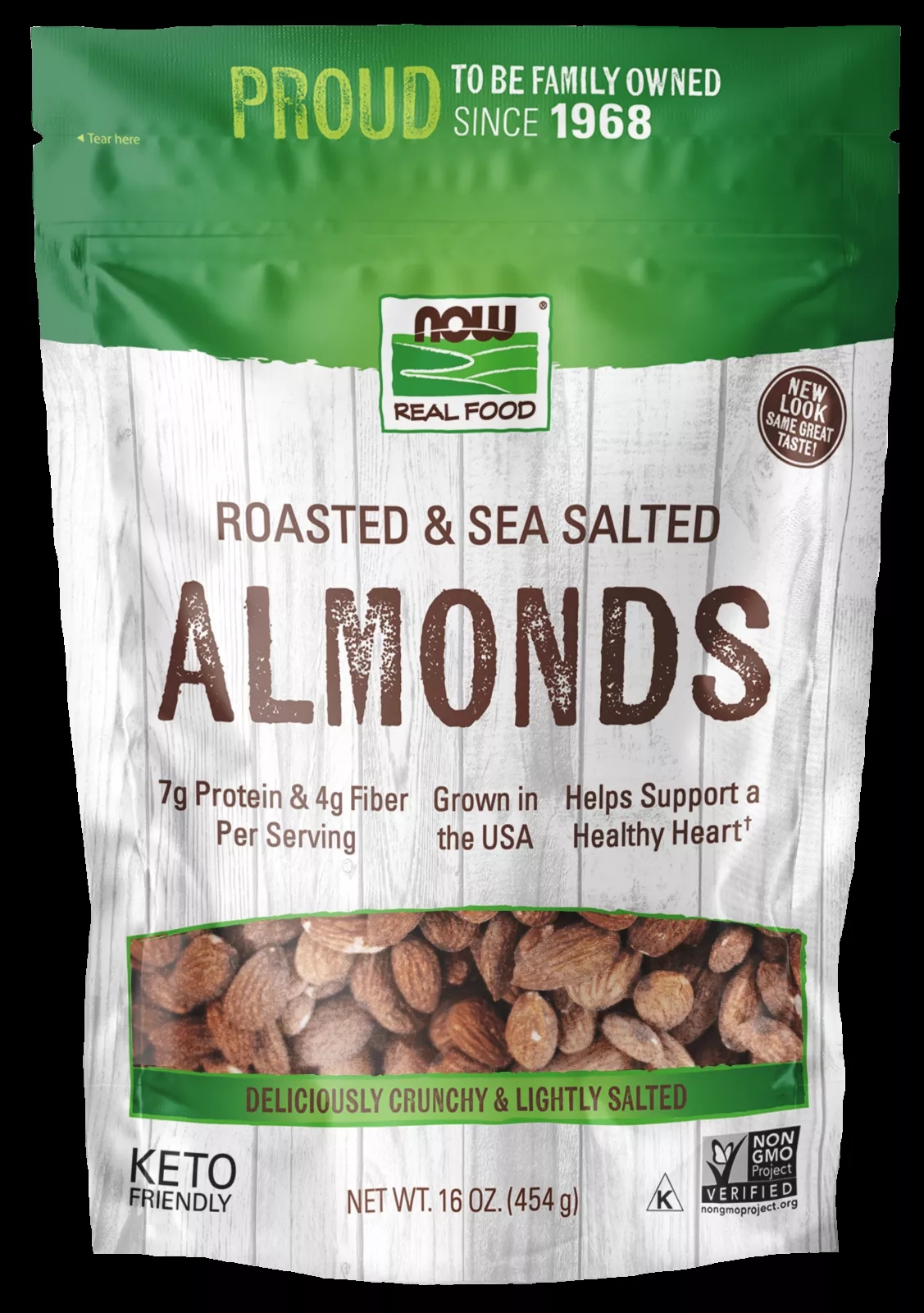 Almonds, Roasted & Sea Salted