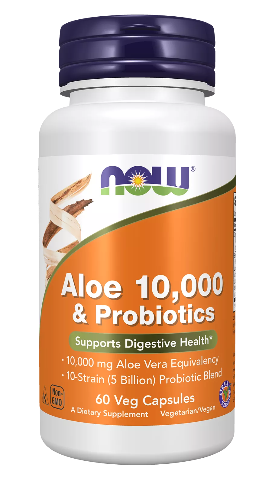 Aloe 10,000 & Probiotics Veg Capsules
