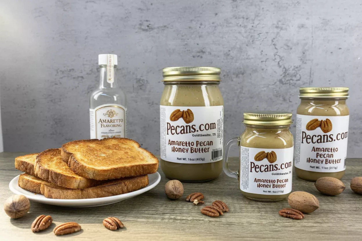 Amaretto Pecan Honey Butter