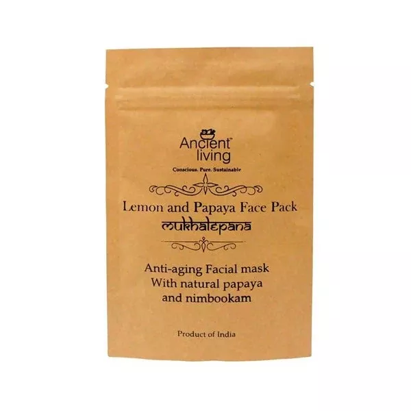 Ancient Living Lemon And Papaya Face Pack - 40 gm