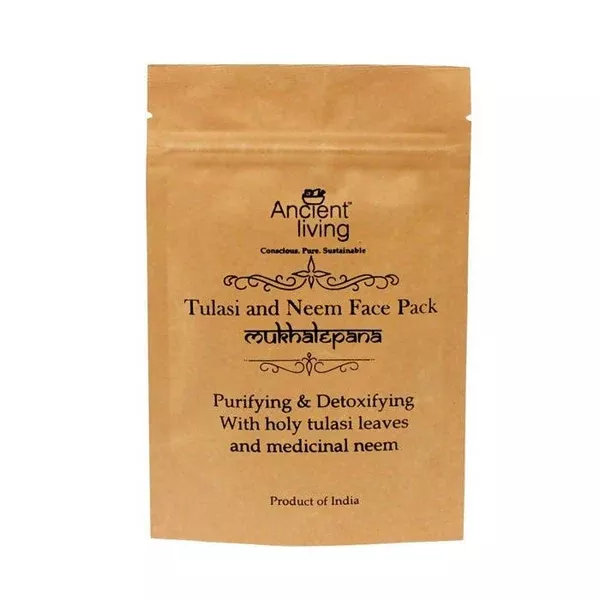 Ancient Living Tulasi And Neem Face Pack - 40 gm