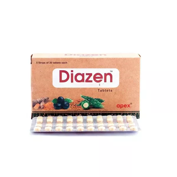 Apex Ayurvedic Diazen Tablets - 150 tabs