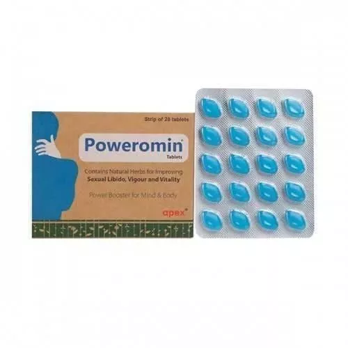 Apex Ayurvedic Poweromin Tablet - 20 tabs