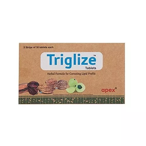 Apex Ayurvedic Triglize Tablet - 150 tabs