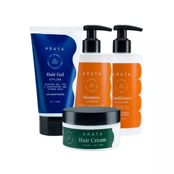 Arata Hair Care Essentials - Combo Pack