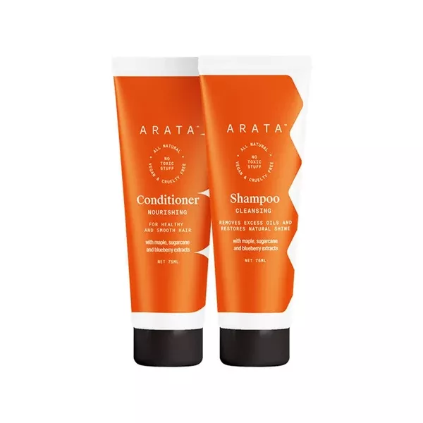 Arata Happy Hair Duo - Combo Pack (Each Bottle 300 ml)