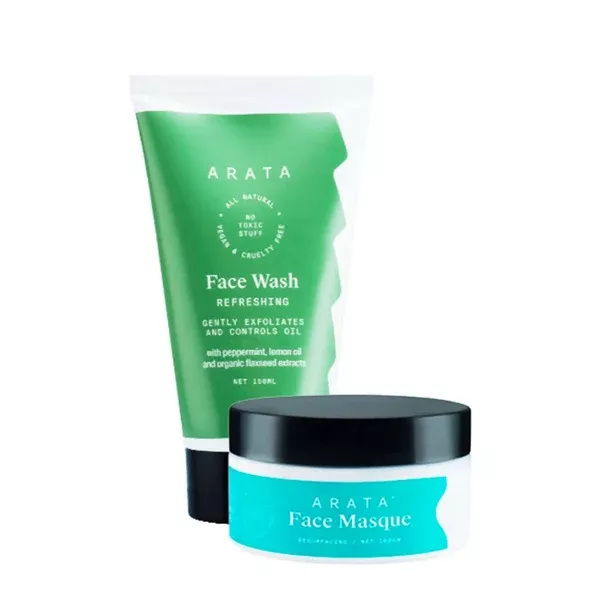 Arata Monsoon Masque Face Wash Combo - Combo Pack