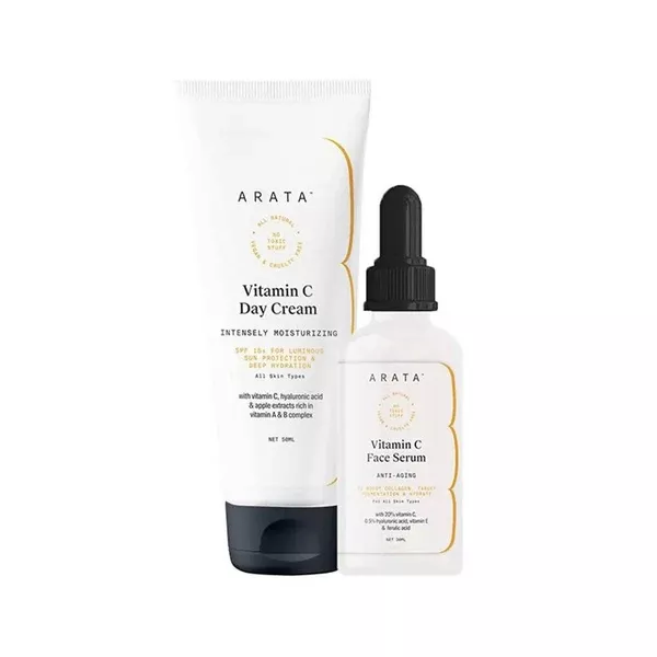 Arata Vitamin C Luminous Skin Combo - Combo Pack