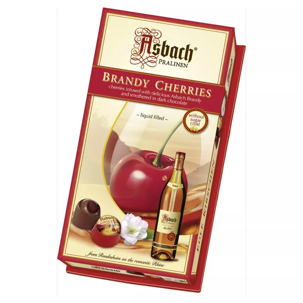 Asbach Cherries in Large Gift Box