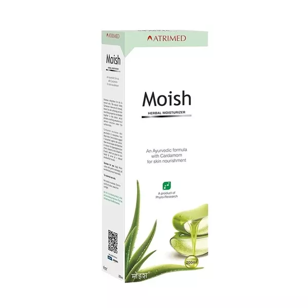 Atrimed Ayurvedic Moish Herbal Moisturizer - 100 ml