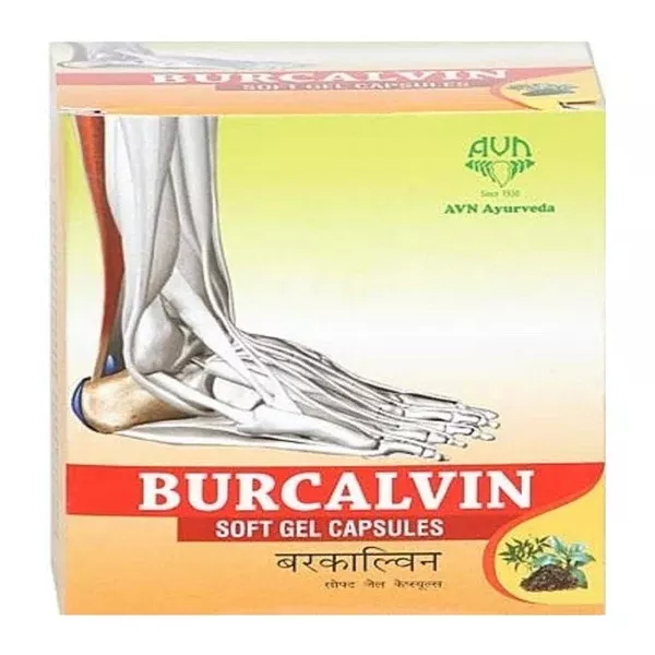 Avn Ayurveda Burcalvin Soft Gel Capsule - 60 caps