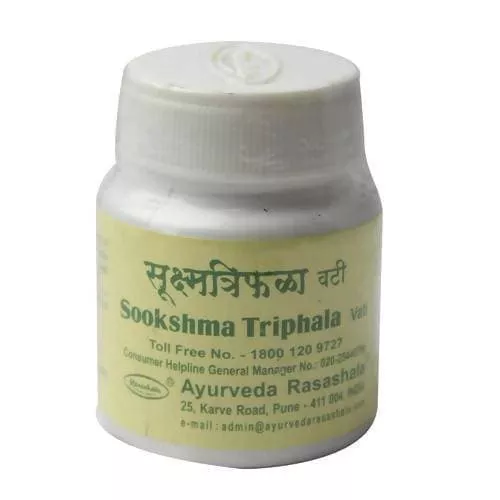 Ayurveda Rasashala Sookshma Triphala Tablet - 60 tab