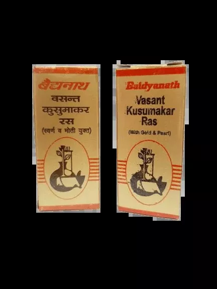 Baidyanath Basantkusmakar Ras - 25 Tablets - 25 tabs