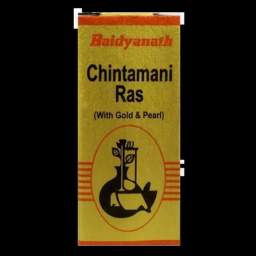 Baidyanath Chintamani Ras with Gold - 10 Tablets