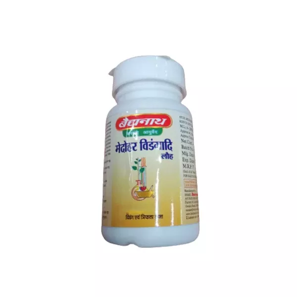 Baidyanath Jhansi Medohar Vidangadi Loha - 40 Tablets