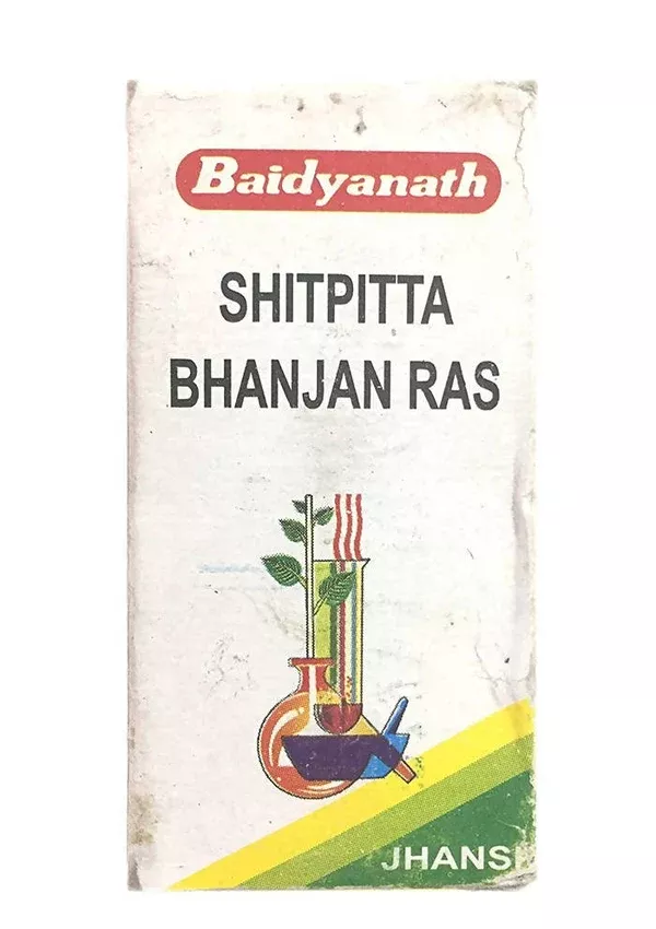Baidyanath Jhansi Shitpitta Bhanjan Ras - 10 gm