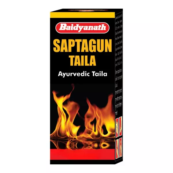 Baidyanath Saptagun Taila - 50 ml (Pack of 2)