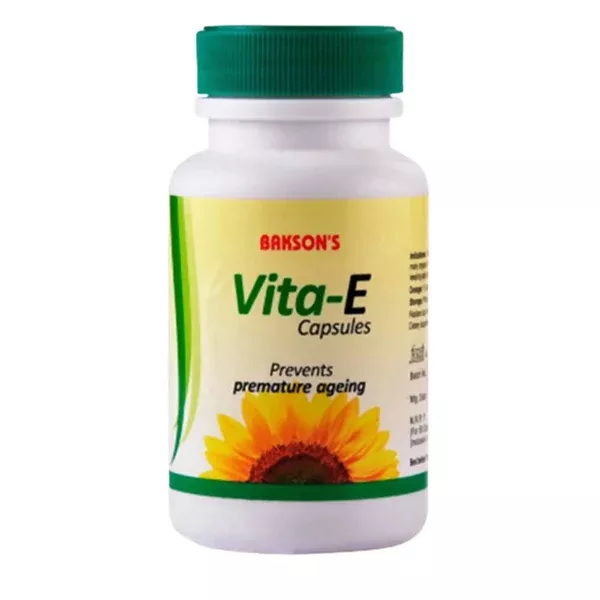 Bakson's Vita-E Capsules - 30 Capsules