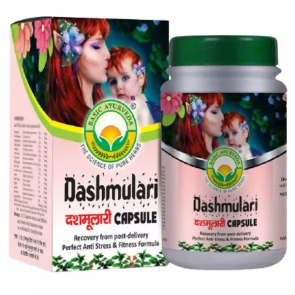 Basic Ayurveda Dashmulari Capsule - 40 Tablets
